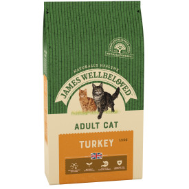 James WellBeloved Adult Cat Food Turkey Flavour