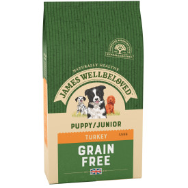 James WellBeloved Puppy Food (Grain Free) Turkey Flavour